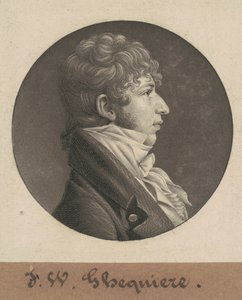 John Francis William Ghequiere af Charles B. J. Févret de Saint Mémin