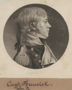 John Roger Fenwick af Charles B. J. Févret de Saint Mémin