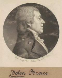 Jonathan Brace, Jr. af Charles B. J. Févret de Saint Mémin