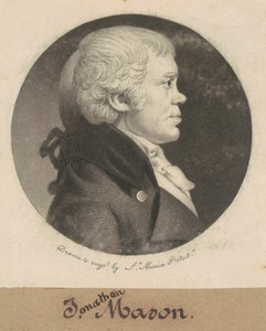 Jonathan Mason af Charles B. J. Févret de Saint Mémin