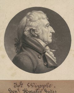 Joseph Whipple af Charles B. J. Févret de Saint Mémin