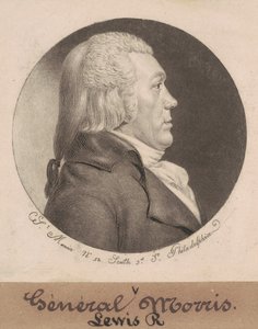Lewis Richard Morris af Charles B. J. Févret de Saint Mémin