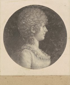 Margaret Polk af Charles B. J. Févret de Saint Mémin