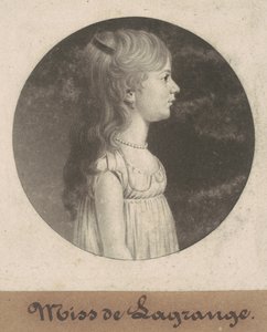 Frøken de la Grange af Charles B. J. Févret de Saint Mémin