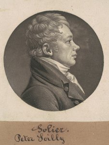 Peter Sailly af Charles B. J. Févret de Saint Mémin