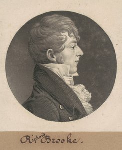 Richard Brooke af Charles B. J. Févret de Saint Mémin