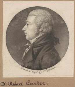 Robert Carter af Charles B. J. Févret de Saint Mémin