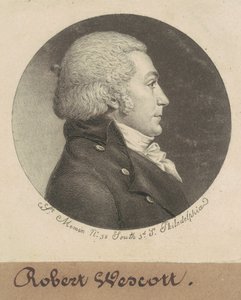Robert Wescott af Charles B. J. Févret de Saint Mémin