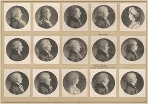 Saint-Mémin samling af portrætter, gruppe 53 af Charles B. J. Févret de Saint Mémin