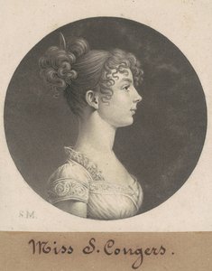 Sarah C. Conyers af Charles B. J. Févret de Saint Mémin