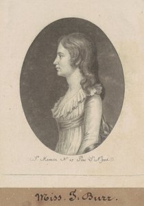 Theodosia Burr af Charles B. J. Févret de Saint Mémin