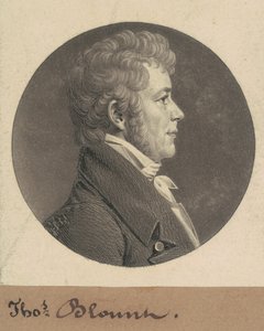 Thomas Blount af Charles B. J. Févret de Saint Mémin