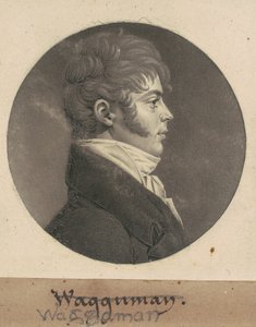 Thomas Ennalls Waggaman af Charles B. J. Févret de Saint Mémin