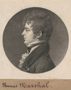 Thomas Marshall af Charles B. J. Févret de Saint Mémin