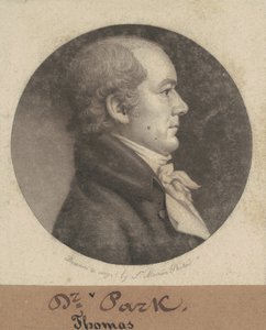 Thomas Parke af Charles B. J. Févret de Saint Mémin