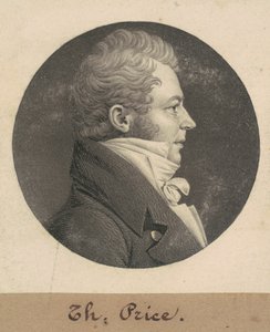 Thomas Price af Charles B. J. Févret de Saint Mémin