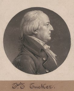 Thomas Tudor Tucker af Charles B. J. Févret de Saint Mémin