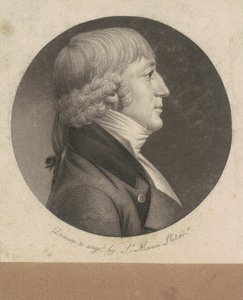 Uidentificeret mand af Charles B. J. Févret de Saint Mémin