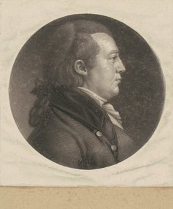 Uidentificeret mand af Charles B. J. Févret de Saint Mémin