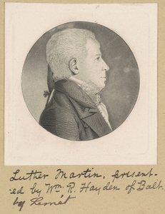 Uidentificeret mand af Charles B. J. Févret de Saint Mémin