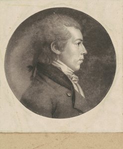Uidentificeret mand af Charles B. J. Févret de Saint Mémin