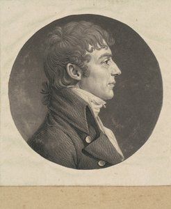 Uidentificeret mand af Charles B. J. Févret de Saint Mémin
