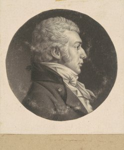 Uidentificeret mand af Charles B. J. Févret de Saint Mémin