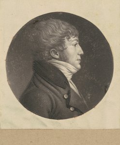 Uidentificeret mand af Charles B. J. Févret de Saint Mémin