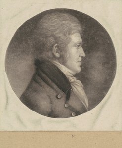 Uidentificeret mand af Charles B. J. Févret de Saint Mémin