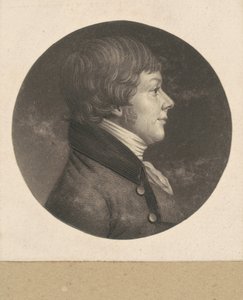 Uidentificeret mand af Charles B. J. Févret de Saint Mémin