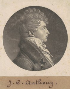 Uidentificeret mand af Charles B. J. Févret de Saint Mémin