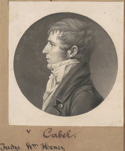 William H. Cabell af Charles B. J. Févret de Saint Mémin