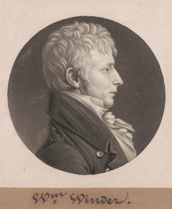 William Henry Winder af Charles B. J. Févret de Saint Mémin
