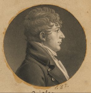 Benjamin Ricketts af Charles Balthazar Julien Févret de Saint-Mémin