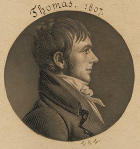 David Thomas af Charles Balthazar Julien Févret de Saint-Mémin