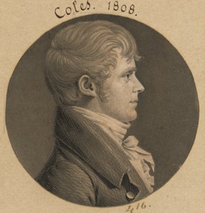 Isaac A. Coles af Charles Balthazar Julien Févret de Saint-Mémin
