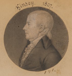 James Kinsey af Charles Balthazar Julien Févret de Saint-Mémin