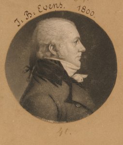John B. Evens af Charles Balthazar Julien Févret de Saint-Mémin
