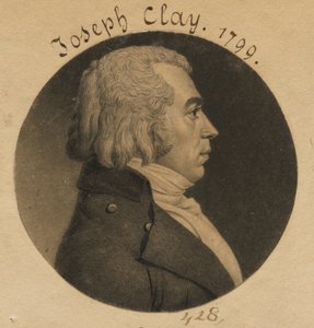 Joseph Clay af Charles Balthazar Julien Févret de Saint-Mémin