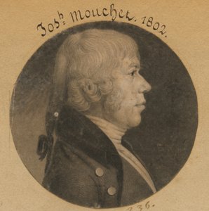 Joseph Mouchet af Charles Balthazar Julien Févret de Saint-Mémin