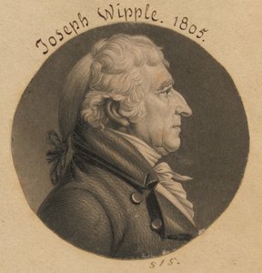 Joseph Whipple af Charles Balthazar Julien Févret de Saint-Mémin