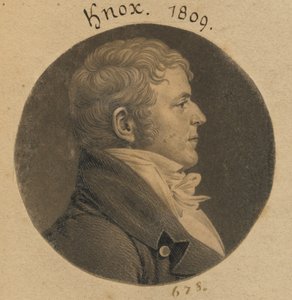 Knox af Charles Balthazar Julien Févret de Saint-Mémin