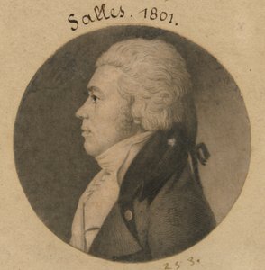 Lewis Salles af Charles Balthazar Julien Févret de Saint-Mémin