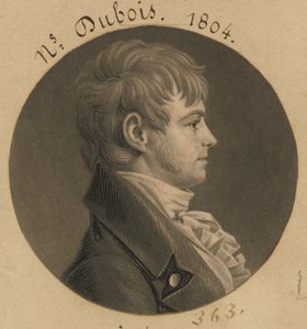 Nicholas DuBois af Charles Balthazar Julien Févret de Saint-Mémin