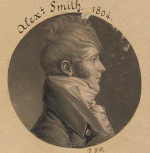 Muligvis Alexander Smith af Charles Balthazar Julien Févret de Saint-Mémin