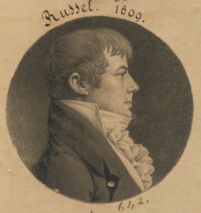 Muligvis Nathaniel Russell eller J. Dawson af Charles Balthazar Julien Févret de Saint-Mémin