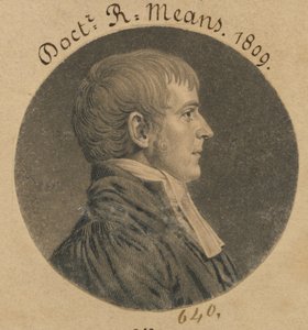 Robert Means af Charles Balthazar Julien Févret de Saint-Mémin