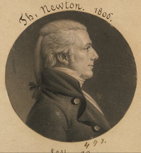 Thomas Newton, Jr. af Charles Balthazar Julien Févret de Saint-Mémin