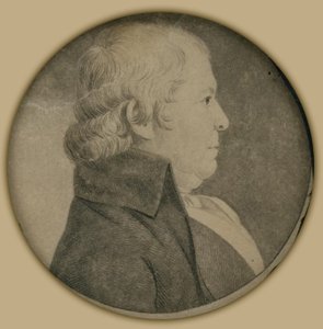 Portræt af Paul Revere, Jr. af Charles Balthazar Julien Févret de Saint Mémin