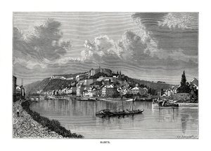 Namur, Belgien, 1879 af Charles Barbant